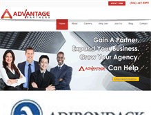 Tablet Screenshot of advantagepartnersnetwork.com